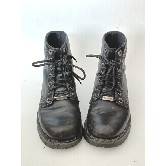 Harley-Davidson Shoes - Harley Davidson Boots Women's Size 5 Leather